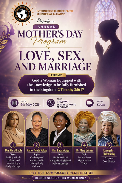 Mother's Day Program 2026 Flyer